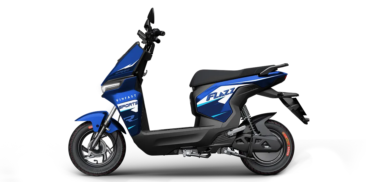Xe máy điện VinFast Flazz Max màu xanh