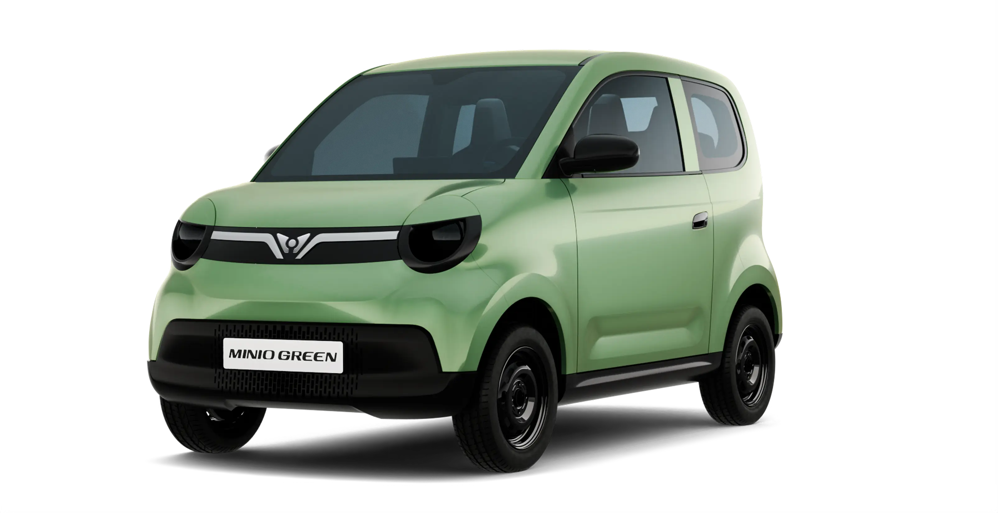 VinFast Minio màu xanh lá nóc vàng - Mẫu xe điện đô thị